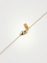 Tudor 14K Gold-Filled Pendant Necklace With B Letter
