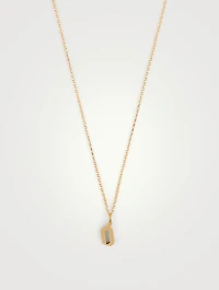 Tudor 14K Gold-Filled Pendant Necklace With D Letter