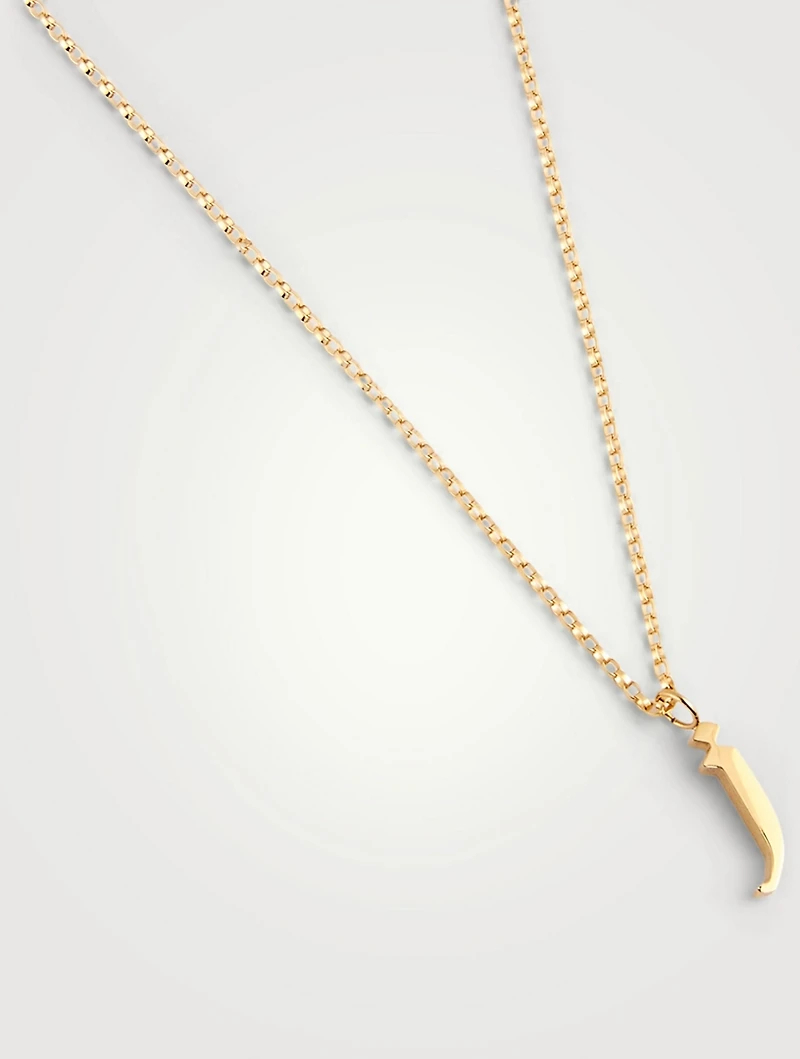 Tudor 14K Gold-Filled Pendant Necklace With J Letter