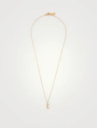 Tudor 14K Gold-Filled Pendant Necklace With T Letter