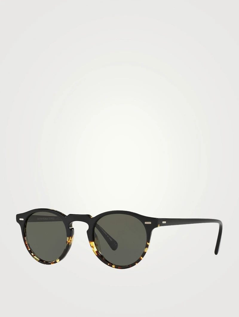 Gregory Peck Round Sunglasses