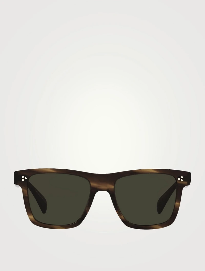 Casian Oversized Rectangular Sunglasses