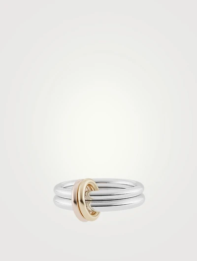 Calliope Sterling Silver Stacked Ring