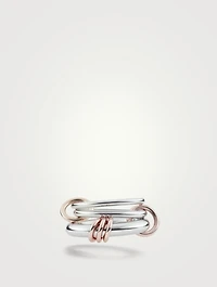 Orion SG Sterling Silver Stacked Ring