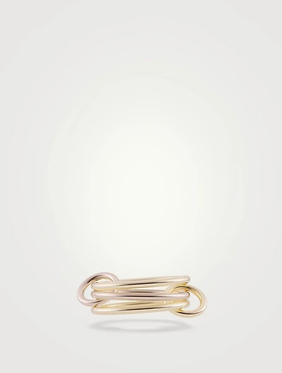 Solarium SG 18K Gold Stacked Ring