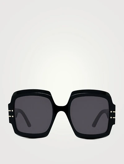 DiorSignature S1U Rectangular Sunglasses