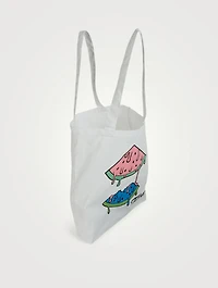Watermelon Canvas Tote Bag