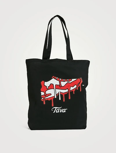 Sneaker Canvas Tote Bag