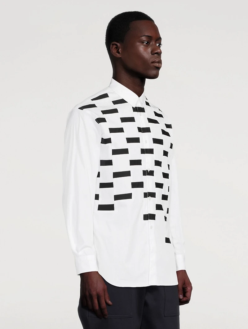 Cotton Shirt Check Print
