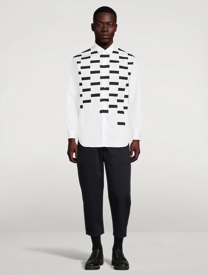 Cotton Shirt Check Print