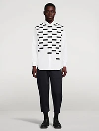 Cotton Shirt Check Print