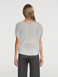 Mist April Short-Sleeve Top