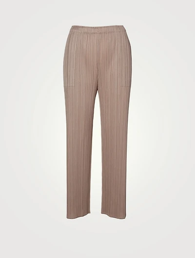 Monthly Colour April Straight-Leg Pants