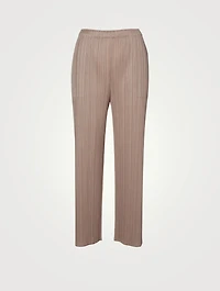 Monthly Colour April Straight-Leg Pants