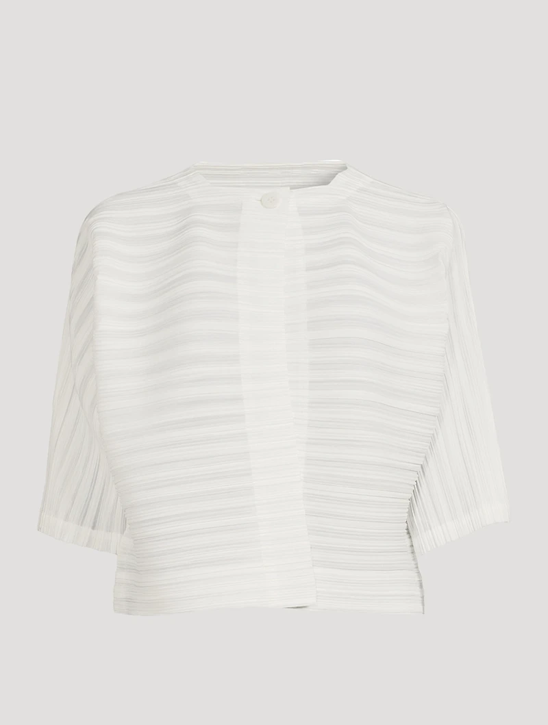 Komorebi Single-Button Cardigan