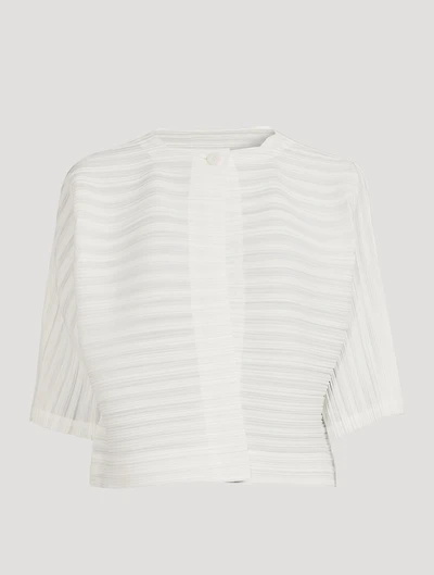 Komorebi Single-Button Cardigan