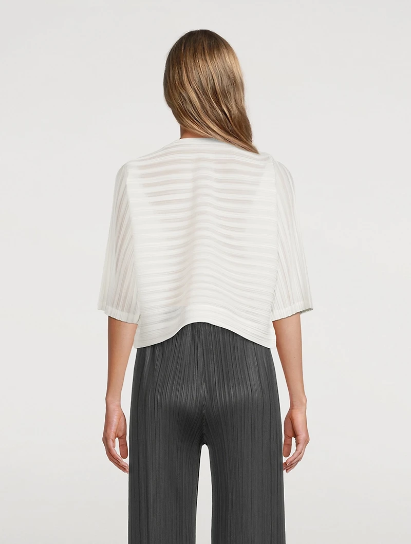 Komorebi Single-Button Cardigan