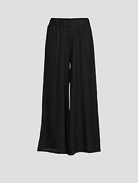 Tallows Linen Wide Leg Pants