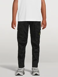 Cotton Stretch Cargo Pants