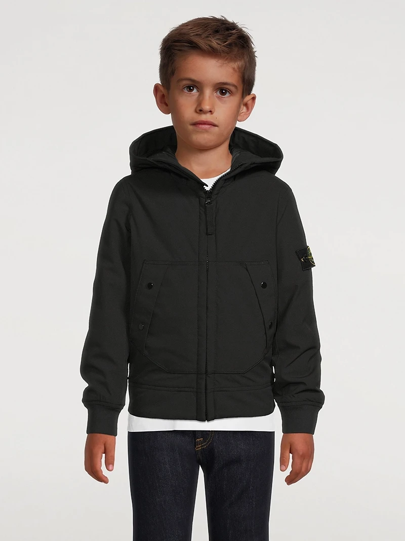 Zip Jacket With Hood
