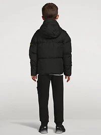 Down Puffer Jacket With Hood