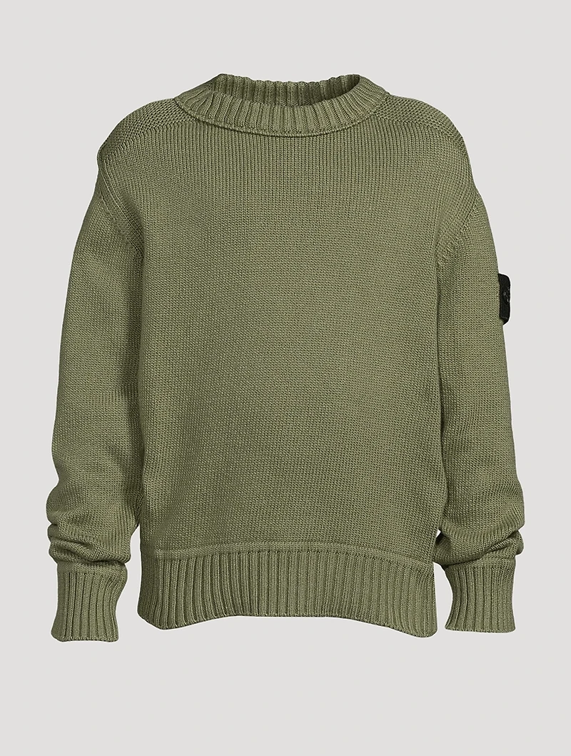 Cotton-Blend Sweater