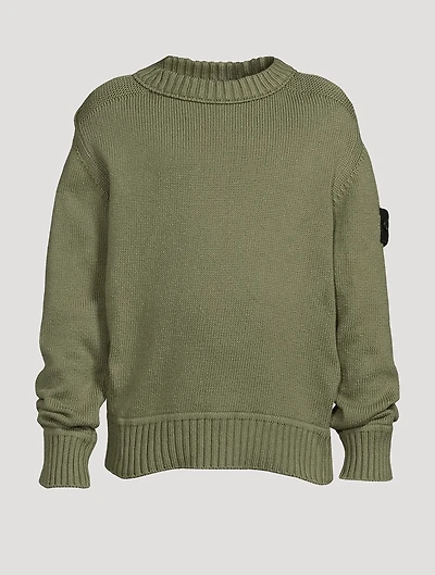 Cotton-Blend Sweater