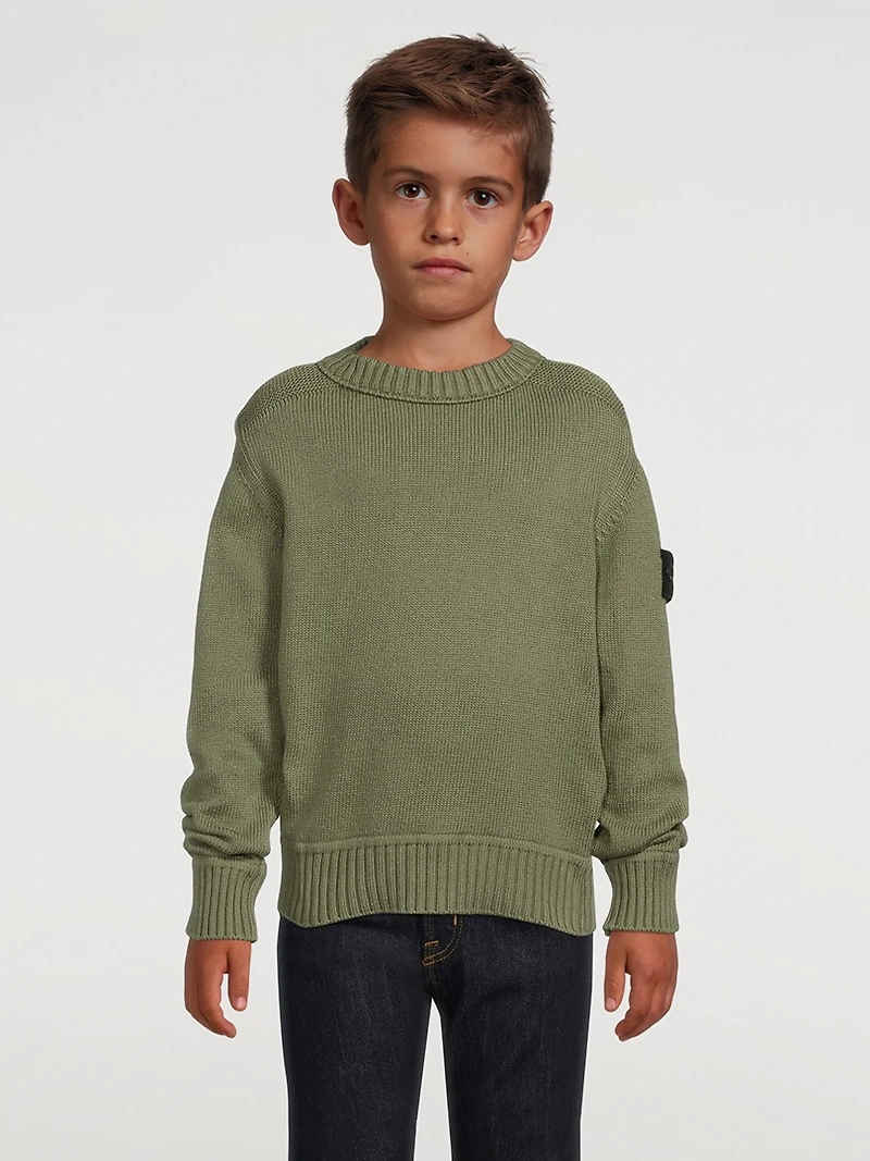 Cotton-Blend Sweater