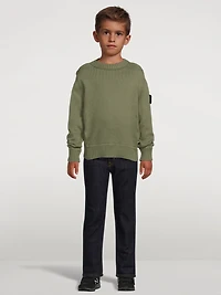 Cotton-Blend Sweater