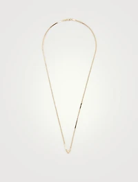 V Herringbone Necklace
