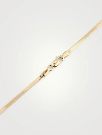 V Herringbone Necklace