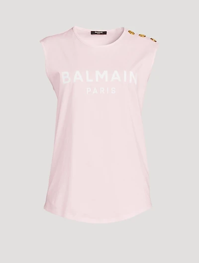 Logo Sleeveless T-Shirt