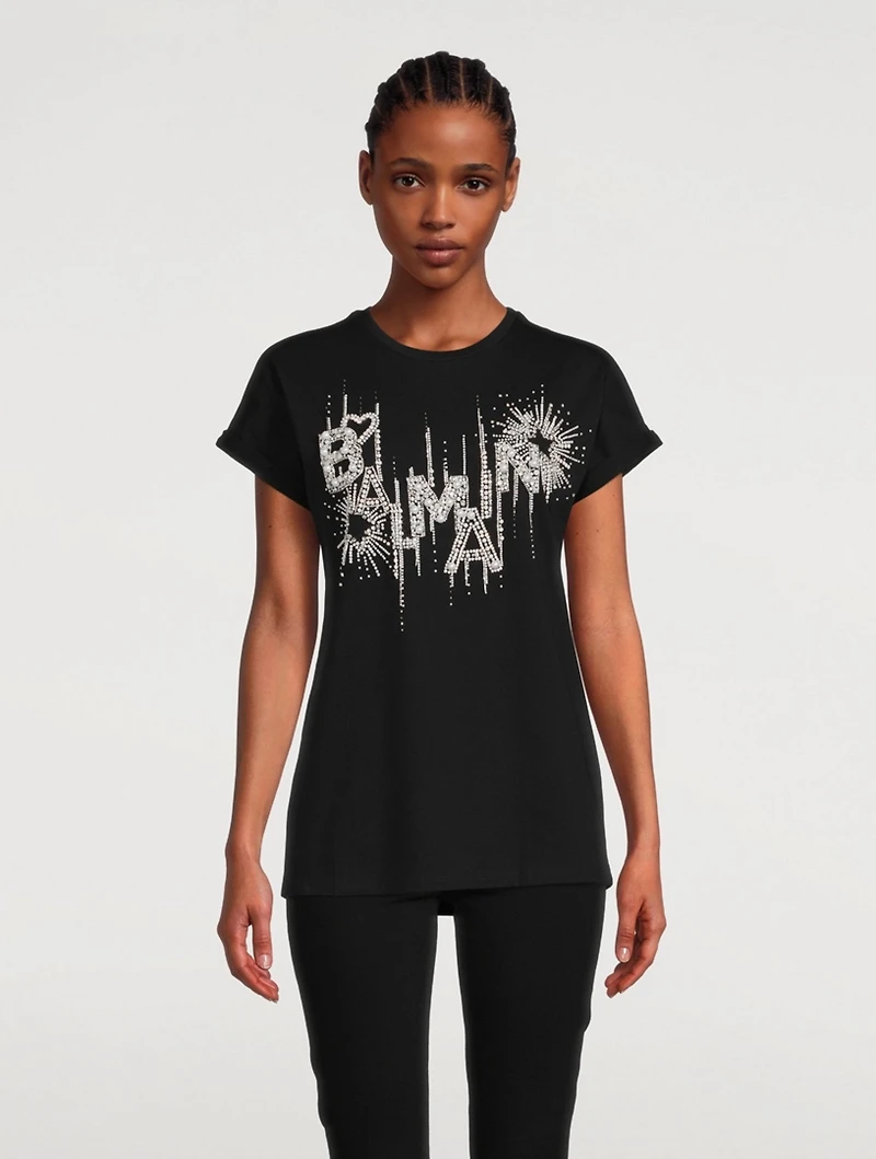 Cotton Embroidered T-Shirt