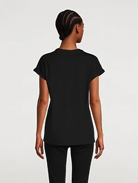 Cotton Embroidered T-Shirt
