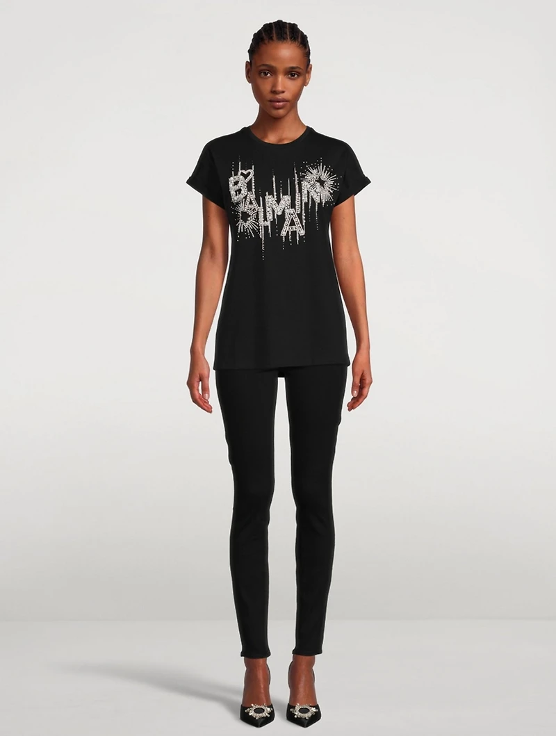 Cotton Embroidered T-Shirt