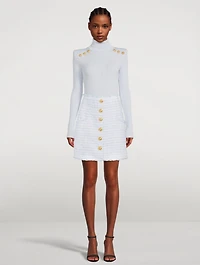 Ribbed Turtleneck Sweater