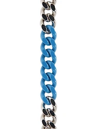 Semi-Coloured Links Buckle Necklace