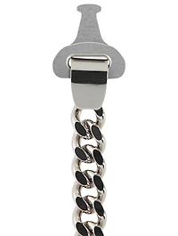 Semi-Coloured Links Buckle Necklace
