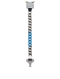 Semi-Coloured Links Buckle Bracelet