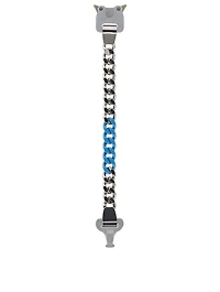 Semi-Coloured Links Buckle Bracelet
