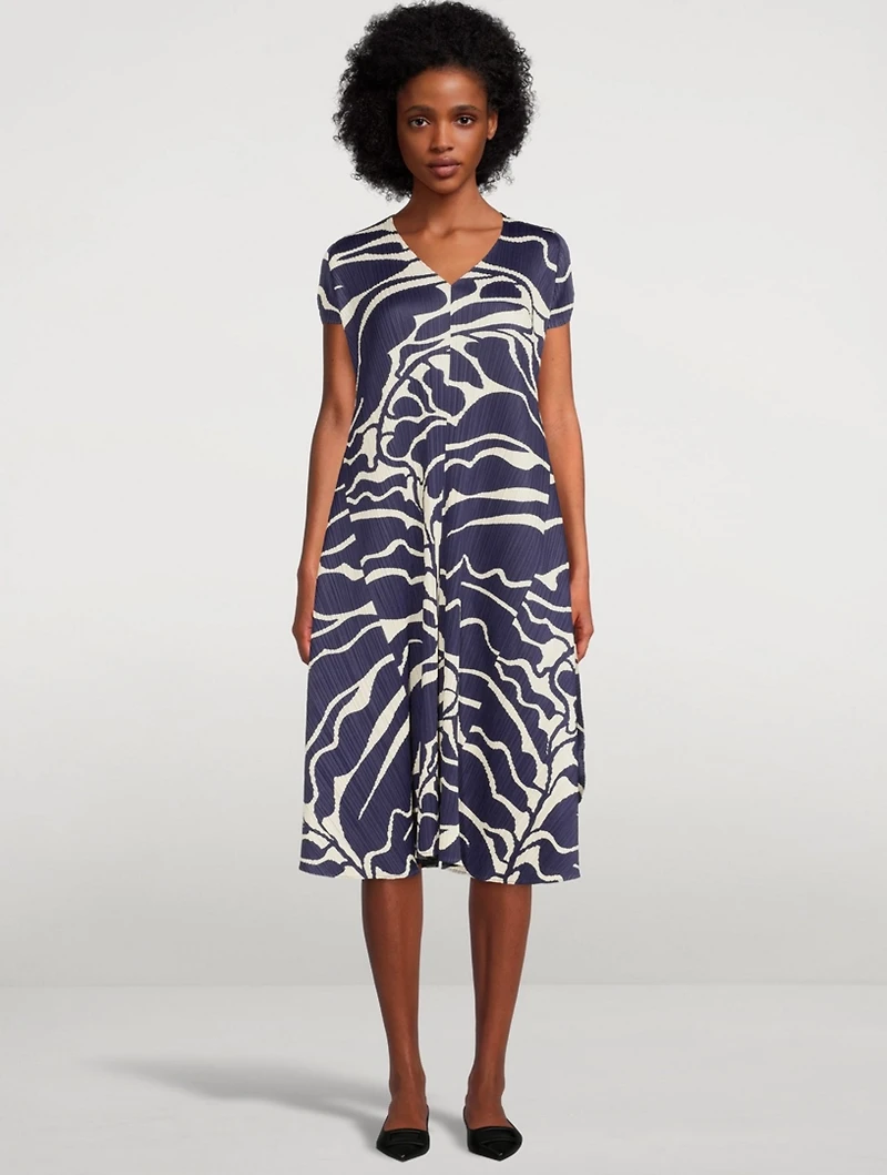 Dreaming Leaves Midi Dress