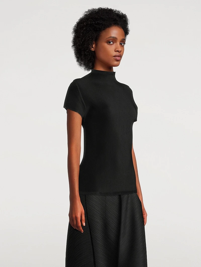 Mist Basics High-Neck Top