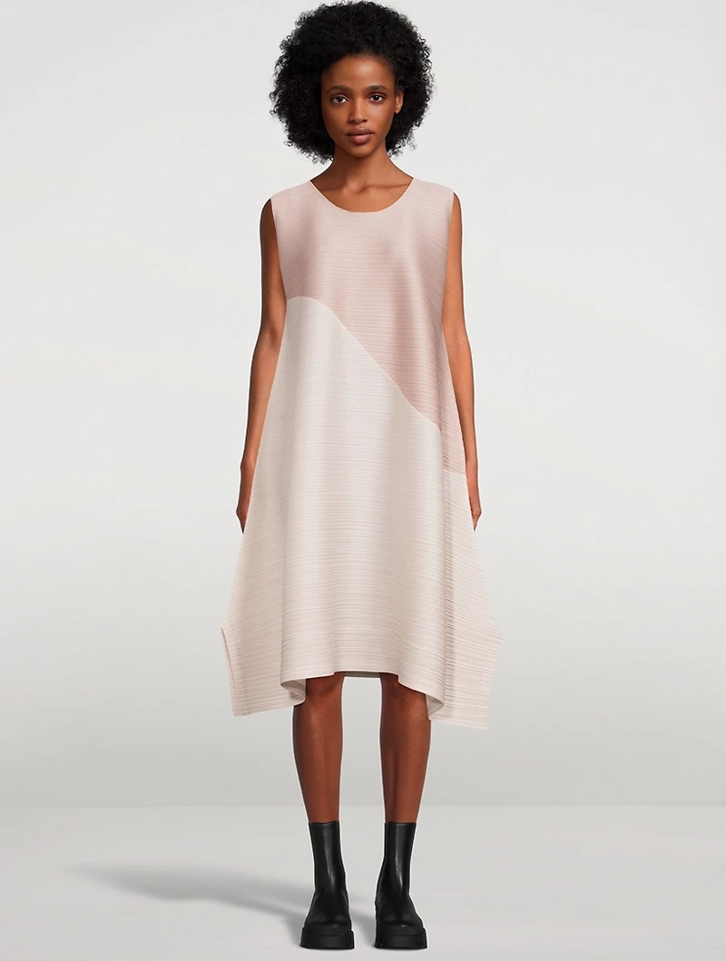Sunset Sleeveless Midi Dress