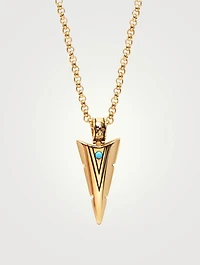 18K Gold Plated Arrowhead Necklace