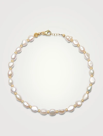 Baroque Pearl Choker Necklace