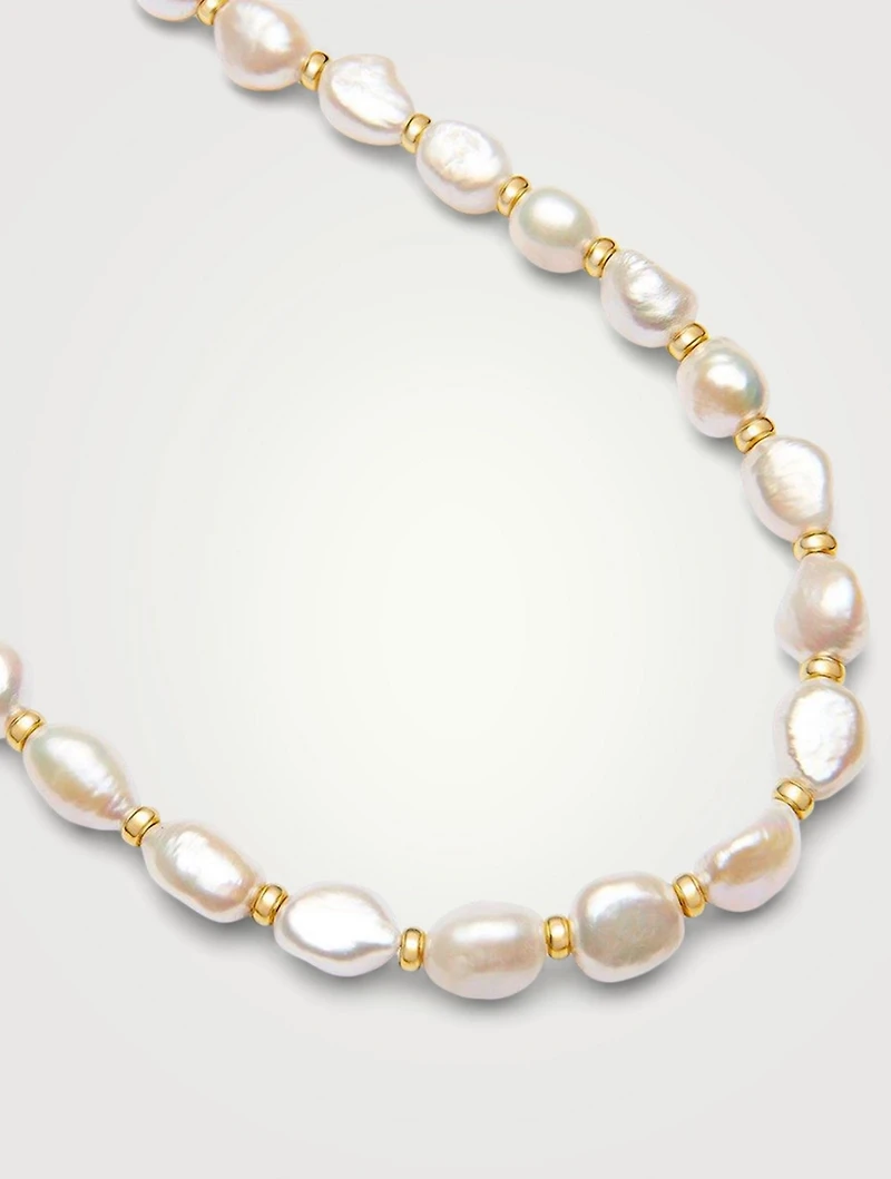Baroque Pearl Choker Necklace