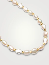 Baroque Pearl Choker Necklace