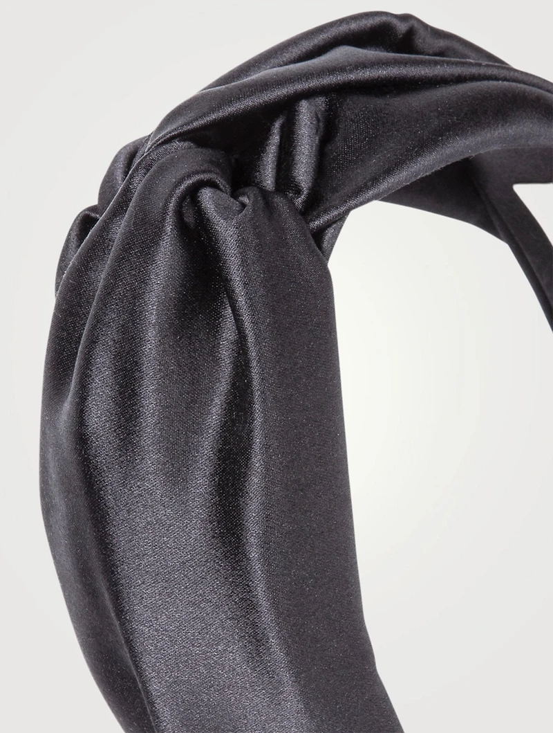 Twist Silk Satin Headband