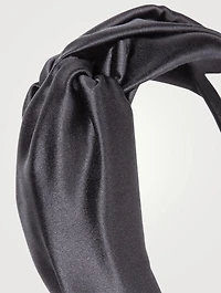 Twist Silk Satin Headband
