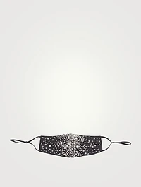 Crystal Embroidered Mask